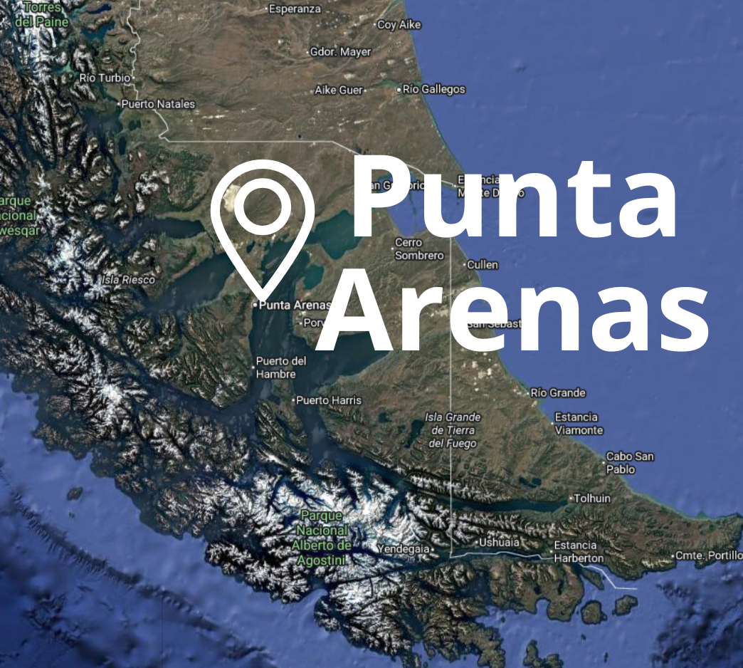 Mapa puntaarenas